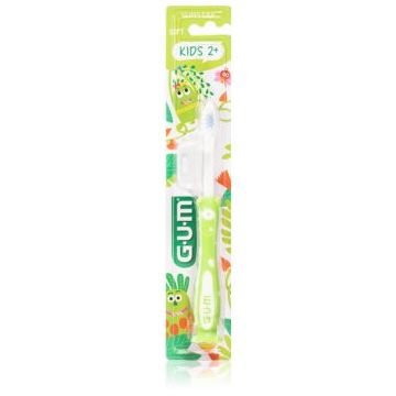G.U.M Kids 2+ Soft periuță de dinți moale pentru copii