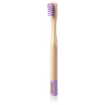 KUMPAN AS04 periuta de dinti din bambus pentru copii fin