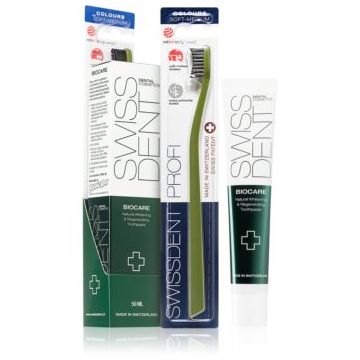 Swissdent Biocare Combo Pack set pentru îngrijirea dentară