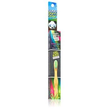 Woobamboo Eco Toothbrush Kids Super Soft periuta de dinti din bambus pentru copii