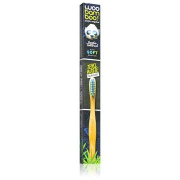 Woobamboo Eco Toothbrush Soft Periuta de dinti de bambus fin