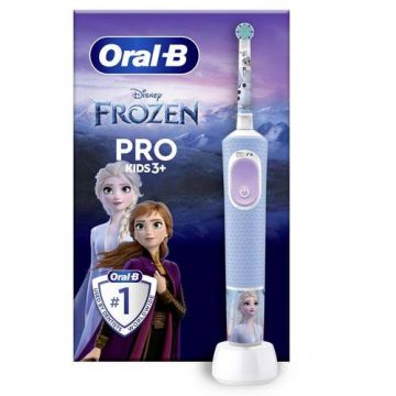 Periuta de dinti electrica pentru copii Oral-B Vitality Pro 103 Kids FROZEN, Reincarcabil
