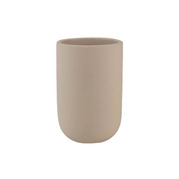 Perie de WC crem din ceramică Lotus – Mette Ditmer Denmark