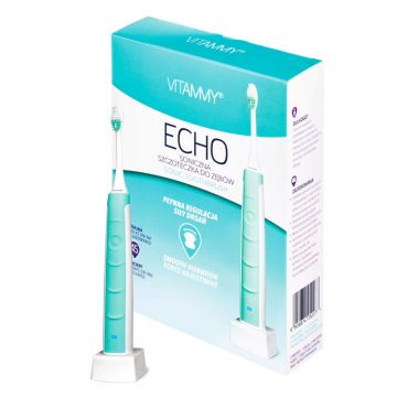 Periuta de dinti electrica VITAMMY Echo, 31000 vibratii/min, pentru adulti, Turcoaz