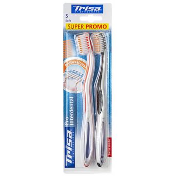 Periuta de dinti Pro Interdental Duo Soft, 2 bucati, Trisa