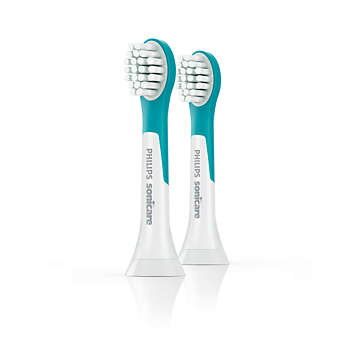 Philips Capete compacte pentru periuta de dinti pentru copii Philips Sonicare HX6032/33, 2 buc.