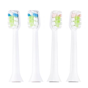 Set 4 rezerve periuta de dinti VITAMMY Symphony, Alb, TH1911-4 White