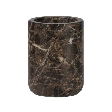 Suport pentru periuța de dinți maro din marmură Marble – Mette Ditmer Denmark
