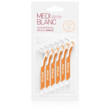 MEDIBLANC Interdental Pick-brush Angle perie interdentara 6 bucati