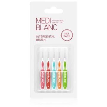 MEDIBLANC Interdental Pick-brush Mix perie interdentara