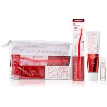 Swissdent Extreme Promo Kit set pentru îngrijirea dentară pentru albirea si protectia smaltului dentar