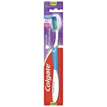 Periuta de Dinti COLGATE Max Cavity Protection Medium, Multicolor