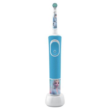 Periuta de dinti electrica Oral-B D100 Vitality Frozen, 2 programe, 1 capat, Albastru