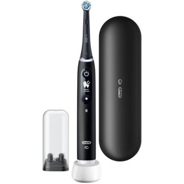 Periuta de dinti electrica Oral-B iO6, 5 programe, 1 capat, Negru