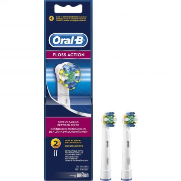 Rezerva periuta de dinti electrica Oral-B Floss Action EB25-2, 2 buc