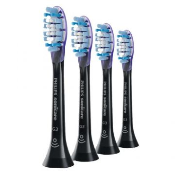 Rezerve periuta de dinti electrica Philips Sonicare G3 Premium Gum Care HX9054/33, 4 buc, standard, Negru