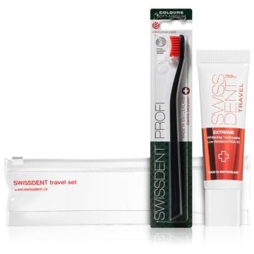 Swissdent Extreme Travel Set set pentru îngrijirea dentară