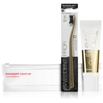 Swissdent Travel Set Crystal Seturi pentru voiaj pentru dinti
