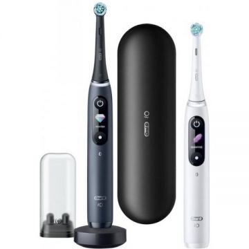 Oral-b Periuță de dinți Oral-B Seria iO8 Duo Negru/Alb