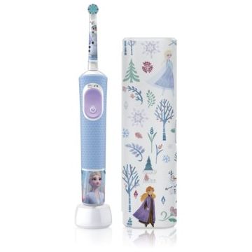 Oral B PRO Kids 3+ Frozen periuta de dinti electrica cu sac