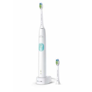 Periuta de Dinti Electrica Sonicare 4300 ProtectiveClean Senzor Presiune Program Cleaning/Polishing 2 Capete Alb/Verde