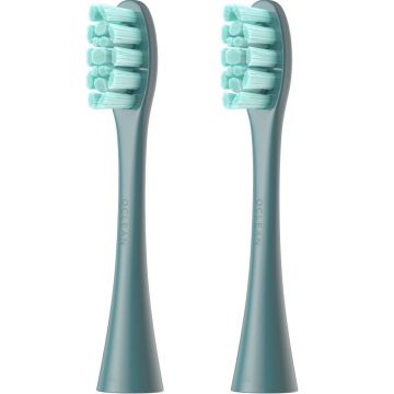 Rezerva periuta de dinti electrica Oclean Brush Head PW09, Verde, 2 buc