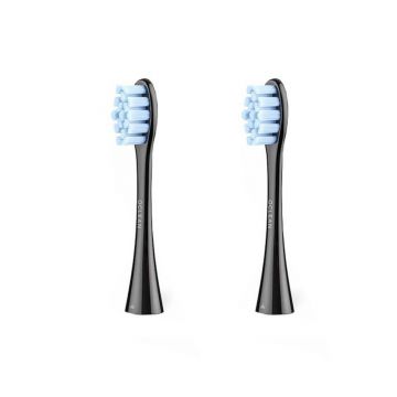 Rezerva periuta de dinti electrica Oclean Standard Clean Brush Head B02, Negru, 2 buc