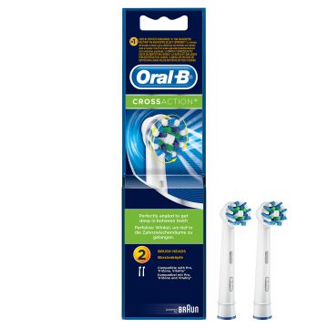 Rezerva periuta de dinti electrica Oral-B CrossAction, 2 buc