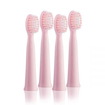 Set 4 rezerve periuta de dinti VITAMMY Harmony, Roz, TH1811-4 Rose