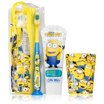 Minions Travel Dental set pentru îngrijirea dentară pentru copii 3+