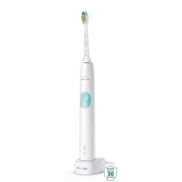 Periuta de dinti electrica Philips Sonicare ProtectiveClean Series 4300 HX6807/24, 62000 Miscari (Alb)