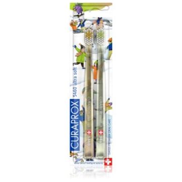 Curaprox CS 5460 Snow Edition periuțe de dinți ultra moale