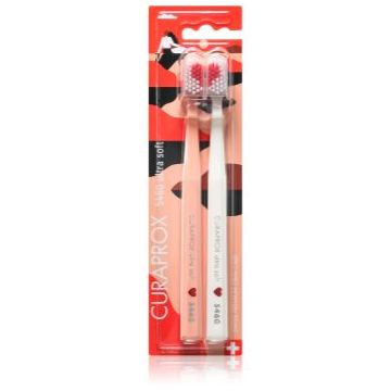 Curaprox Limited Edition Romantic periuțe de dinți 5460 Ultra Soft