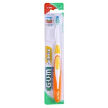 G.U.M Activital Ultra Compact Periuța de dinți cu un cap scurt fin