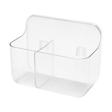 Suport pentru periuța de dinți autoadeziv din plastic Invisifix – Addis