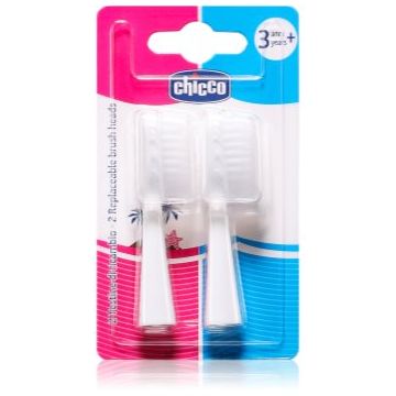 Chicco Replaceable Brush Heads 3y+ capete de schimb pentru periuta de dinti