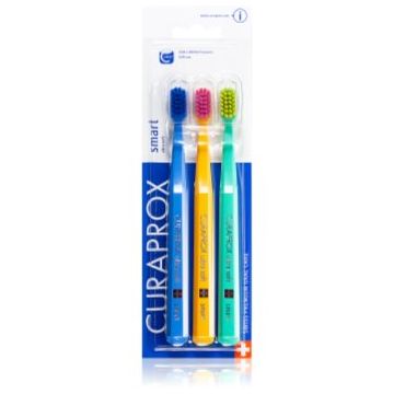 Curaprox 7600 Smart Ultra Soft Periuța de dinți cu un cap scurt ultra moale