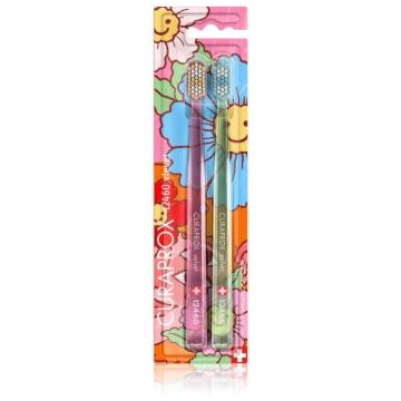 Curaprox Limited Edition Flowers periuțe de dinți 12460B Velvet