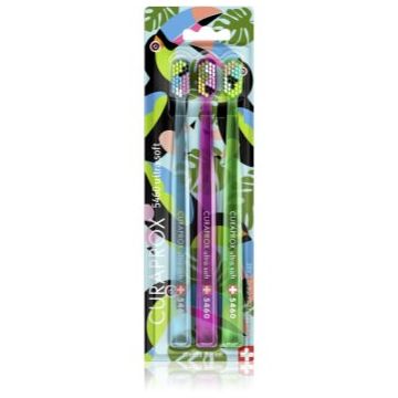Curaprox Limited Edition Toucan periuțe de dinți 5460 Ultra Soft