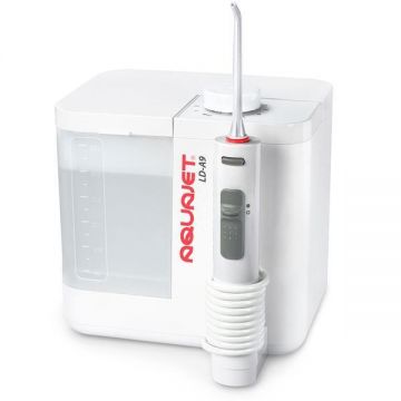 Irigator bucal Little Doctor Aquajet LD-A9, profesional, 400&ndash;1800 impulsuri/minut, 4 duze incluse, maner ergonomic Soft-Touch