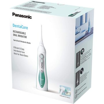 Irigator Oral DentaCare EW1313 2 Duze 130ML Alb/Verde Menta