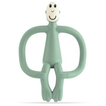 Matchstick Monkey Teething Toy and Gel Applicator jucărie pentru dentiție perie 2 in 1
