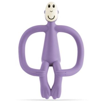 Matchstick Monkey Teething Toy and Gel Applicator jucărie pentru dentiție perie 2 in 1
