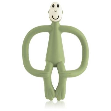 Matchstick Monkey Teething Toy and Gel Applicator jucărie pentru dentiție perie 2 in 1