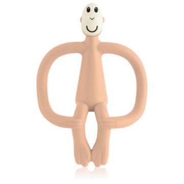 Matchstick Monkey Teething Toy and Gel Applicator jucărie pentru dentiție perie 2 in 1