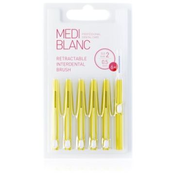 MEDIBLANC Interdental TB Pull Out System 0.5mm periuță interdentară retractabilă