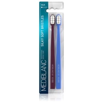 MEDIBLANC Toothbrush Silk perie de dinti cu peri fini