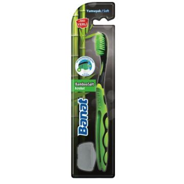 Periuta de Dinti Banat Nature Bamboo Salt, Peri Soft