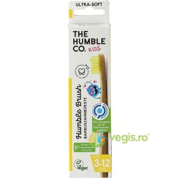Periuta de Dinti din Bambus pentru Copii Ultra-Soft