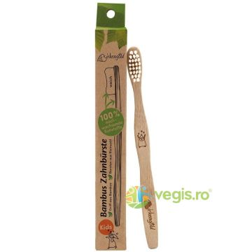 Periuta de Dinti din Bambus pentru Copii